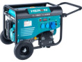 elektrocentrála HERON 8896421 benzínová 15HP/7,0kW, pro svařování, elektrický start, podvozek